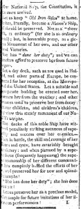 Column from May 23, 1815, edition of National Intelligencer, on the importance of preserving USS Constitution